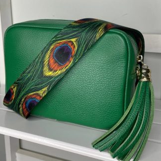 Peacock Feather Bag Strap