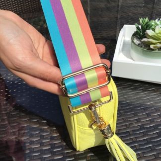 Pastel 5 Stripe Bag Strap