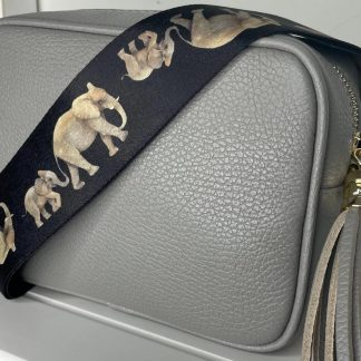 Elephant Print Bag Strap